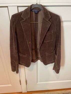 Ralph Lauren Brown Corduroy Blazer Jacket